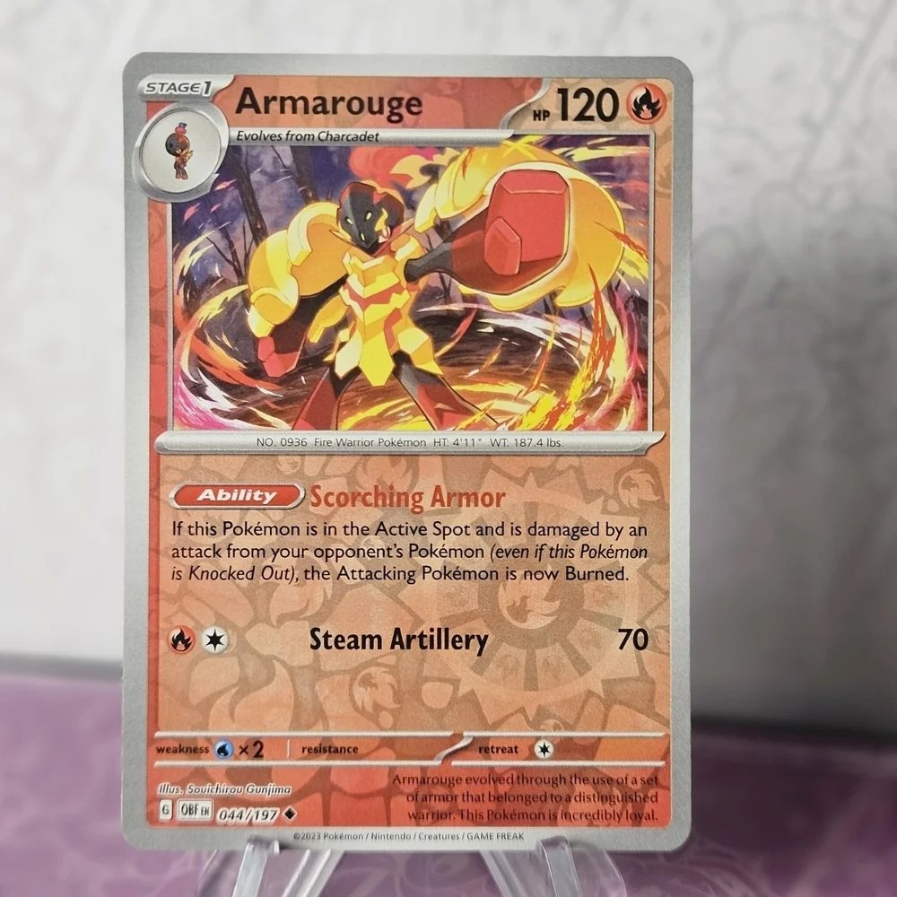 Armarouge 044/197 Pokémon TCG Reverse Holo